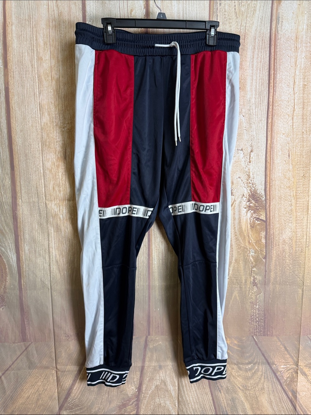 Dope Owen’s Red White Blue Jogger Size XL